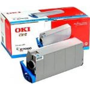 Toner oryginalny 41963007 Niebieski