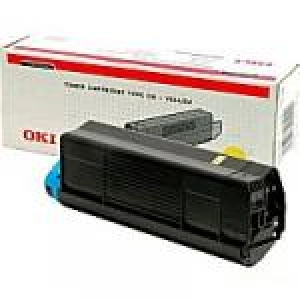 Toner oryginalny 42127405 Żółty