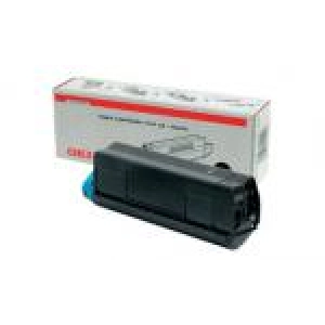 Toner oryginalny 43034808 Czarny