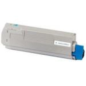 Toner oryginalny 43324423 Niebieski