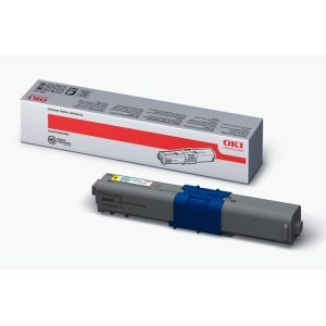 Toner oryginalny 44469722 Żółty Wydajny