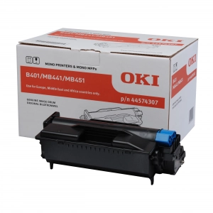 Bęben obrazowy oryginalny (zawiera toner) 44574307 Czarny