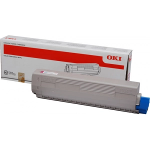 Toner oryginalny 44844506 Purpurowy
