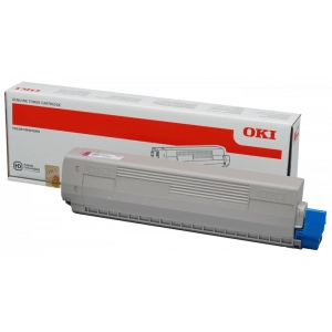 Toner oryginalny 44844614 Purpurowy