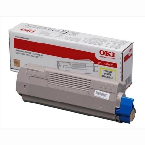 Toner oryginalny 45396201 Żółty Wydajny