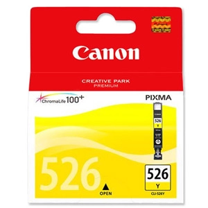 Tusz oryginalny CLI-526Y (4543B001) Żółty