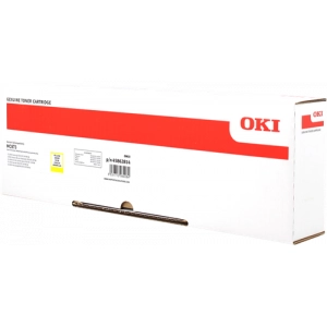 Toner oryginalny 45862814 Żółty Wydajny