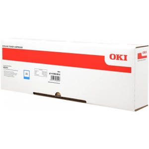 Toner oryginalny 45862816 Niebieski Wydajny