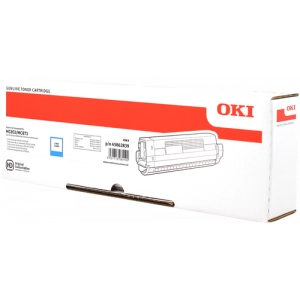 Toner oryginalny 45862839 Niebieski