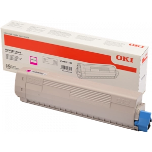 Toner oryginalny 46471102 Purpurowy