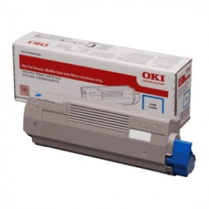 Toner oryginalny 46508715 Niebieski
