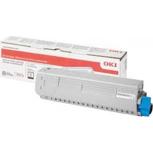 Toner oryginalny 47095704 Czarny