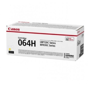 Toner oryginalny (4932C001, CRG 064HY) żółty wydajny