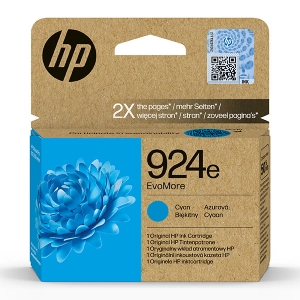 Tusz oryginalny ink EvoMore HP 924e (4K0U7NE) Niebieski