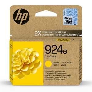 Tusz oryginalny ink EvoMore HP 924e (4K0U9NE) Żółty