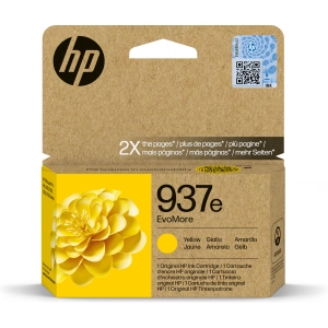 Tusz oryginalny ink EvoMore 4S6W8NE (HP 937e) Żółty Wydajny