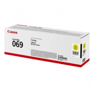 Toner oryginalny CRG 069Y (5091C002) Żółty