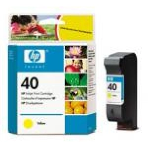 Tusz oryginalny 51640Y (HP 40Y) Żółty