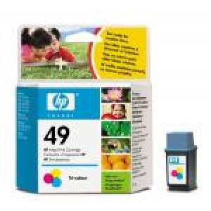 Tusz oryginalny 51649N (HP 49N) Kolor