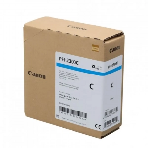 Tusz oryginalny PFI-2300C (5278C001) Niebieski 330ml