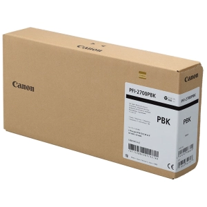 Tusz oryginalny Canon PFI-2700PBK (5288C001) Czarny fotograficzny 700ml
