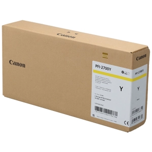 Tusz oryginalny Canon PFI-2700Y (5291C001) Żółty 700ml