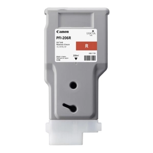 Oryginalny tusz PFI-206R (5309B001) Czerwony