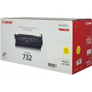 Toner oryginalny CRG 732Y (6260B002) Żółty