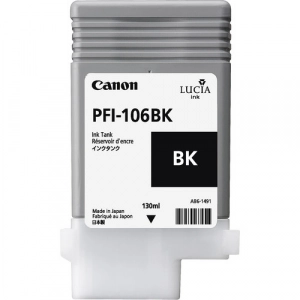 Canon PFI-106bk 6621B001 130ml tusz czarny oryginalny