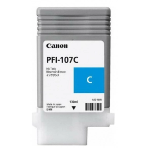 Tusz oryginalny PFI-107C (6706B001) Niebieski