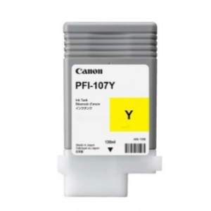 Tusz oryginalny PFI-107Y (6708B001) Żółty