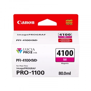 Tusz oryginalny PFI-4100M (6779C001) Purpurowy