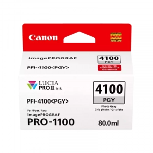 Tusz oryginalny PFI-4100PGY (6784C001) Szary fotograficzny