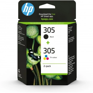 HP 305 6ZD17AE tusz czarny/kolor oryginalny