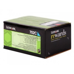 Toner oryginalny 70C20C0 (702C) Niebieski