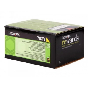 Toner oryginalny 70C20Y0 (702Y) Zółty