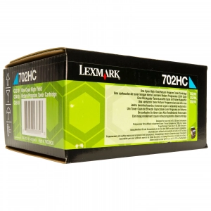 Toner oryginalny 70C2HC0 (702HC) Niebieski