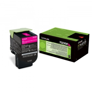 Toner oryginalny 70C2XM0 Purpurowy Extra Wydajny (zwrotny)