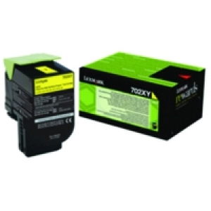 Toner oryginalny 70C2XY0 Żółty Extra Wydajny (zwrotny)