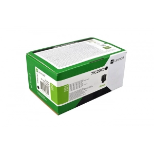 Toner oryginalny 71C20K0 Czarny