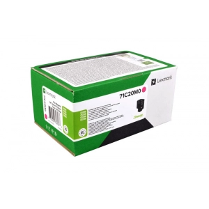 Toner oryginalny 71C20M0 Purpurowy