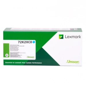 Toner oryginalny 72K2XC0 Niebieski Wydajny