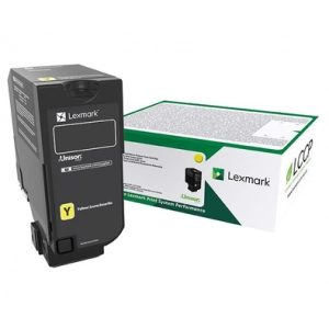Toner oryginalny 73B20Y0 Żółty (zwrotna)