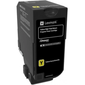 Toner oryginalny 74C20Y0 Żółty