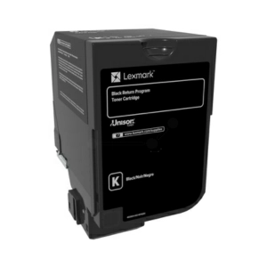 Toner oryginalny 74C2SKE Czarny (corporate)