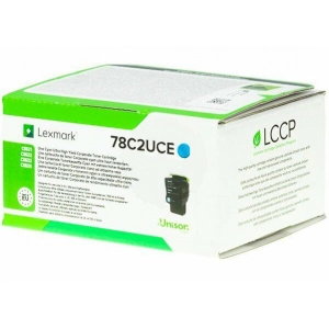 Toner oryginalny 78C2UCE Niebieski (corporate)