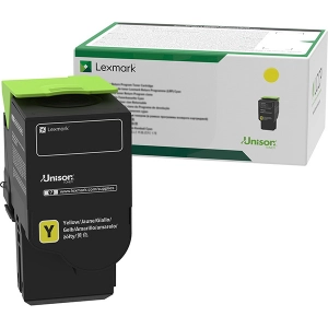 Toner oryginalny 78C2XY0 Żółty wydajny