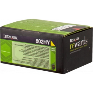 Toner oryginalny 802HY (80C2HY0) Żółty