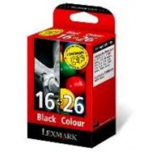 Oryginalny Combo Pack-czarny nr 16 i kolor nr 26