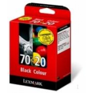 Oryginalny Combo pack-czarny nr 70 i kolor nr 20